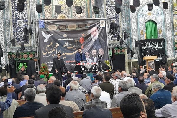 مراسم بزرگداشت شهدای خدمت در شهرستان ورامین 