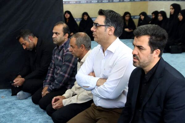 مراسم یادبود شهید جمهور آیت الله سید ابراهیم رئیسی در آموزش و پرورش شهرستان اسلامشهر