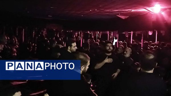 مراسم شب‌دهم محرم در هیئت فرهنگیان  نیشابور