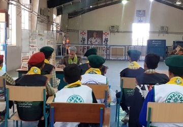 برگزاری پیش‌اردوی ملی سازمان دانش‌آموزی منطقه بیرانوند در بیرانشهر