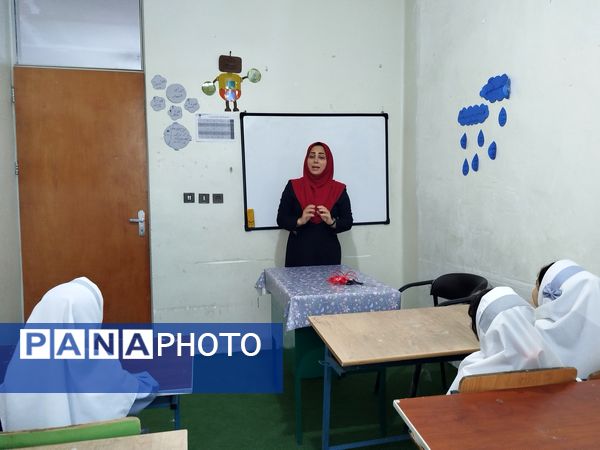 مانور بازگشایی مدارس در گلوگاه 