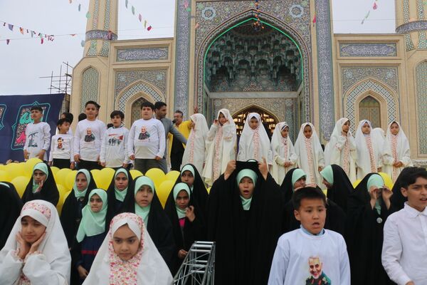 مراسم جشن روزه اولی‌ها در حرم حضرت زینب (س) خواهر امام رضا(ع)
