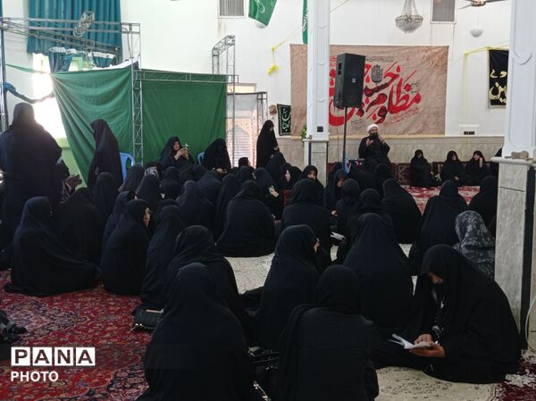 مراسم استغاثه به امام زمان (ع) در جاجرم 