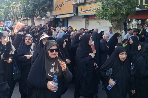 مراسم تشییع پیکر سردار شهید غلامحسین غیب پرور