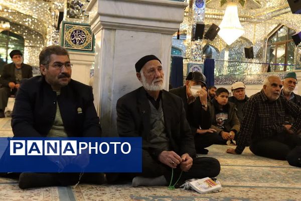 مراسم ایام فاطمیه در امامزاده عباس بن موسی (ع) بجنورد 