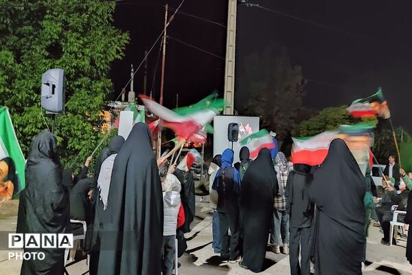هشتادو دومین شب از اجتماعات خیابانی در شهربار نیشابور