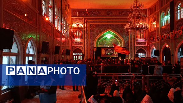 مراسم عزاداری امام حسین (ع) در شب تاسوعای حسینی 