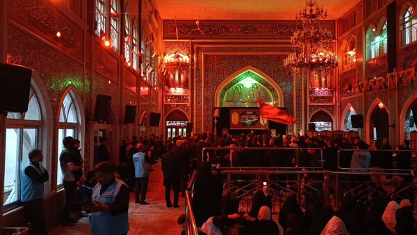 مراسم عزاداری امام حسین (ع) در شب تاسوعای حسینی 
