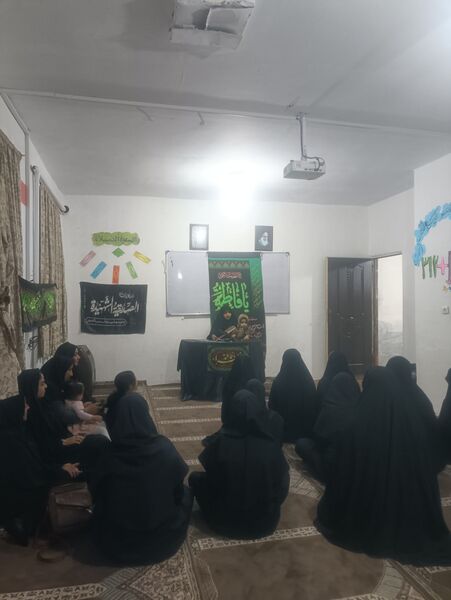 دبیرستان فنی و حرفه ای فاطمیه در سوگ بانوی دو عالم