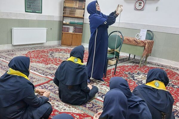 برگزاری پیش اردوی ملی دانش آموزان پیشتاز ناحیه دو شهرری 