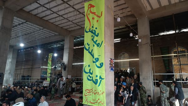 نماز عبادی سیاسی جمعه در هفته بسیج مستضعفین در نیشابور 