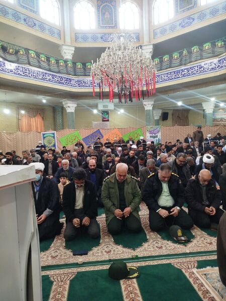 همدلی و وحدت در نماز جمعه باخرز به نمایش درآمد