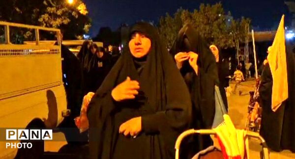 مراسم وداع با پدر امت 