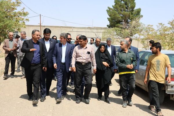 بازدید نماینده مجلس شورای اسلامی از شهرستان جاجرم