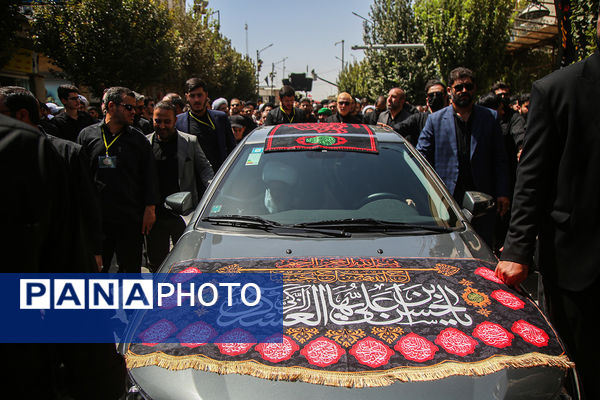 مراسم عزاداری سالروز شهادت امام حسن عسگری(ع) در قم