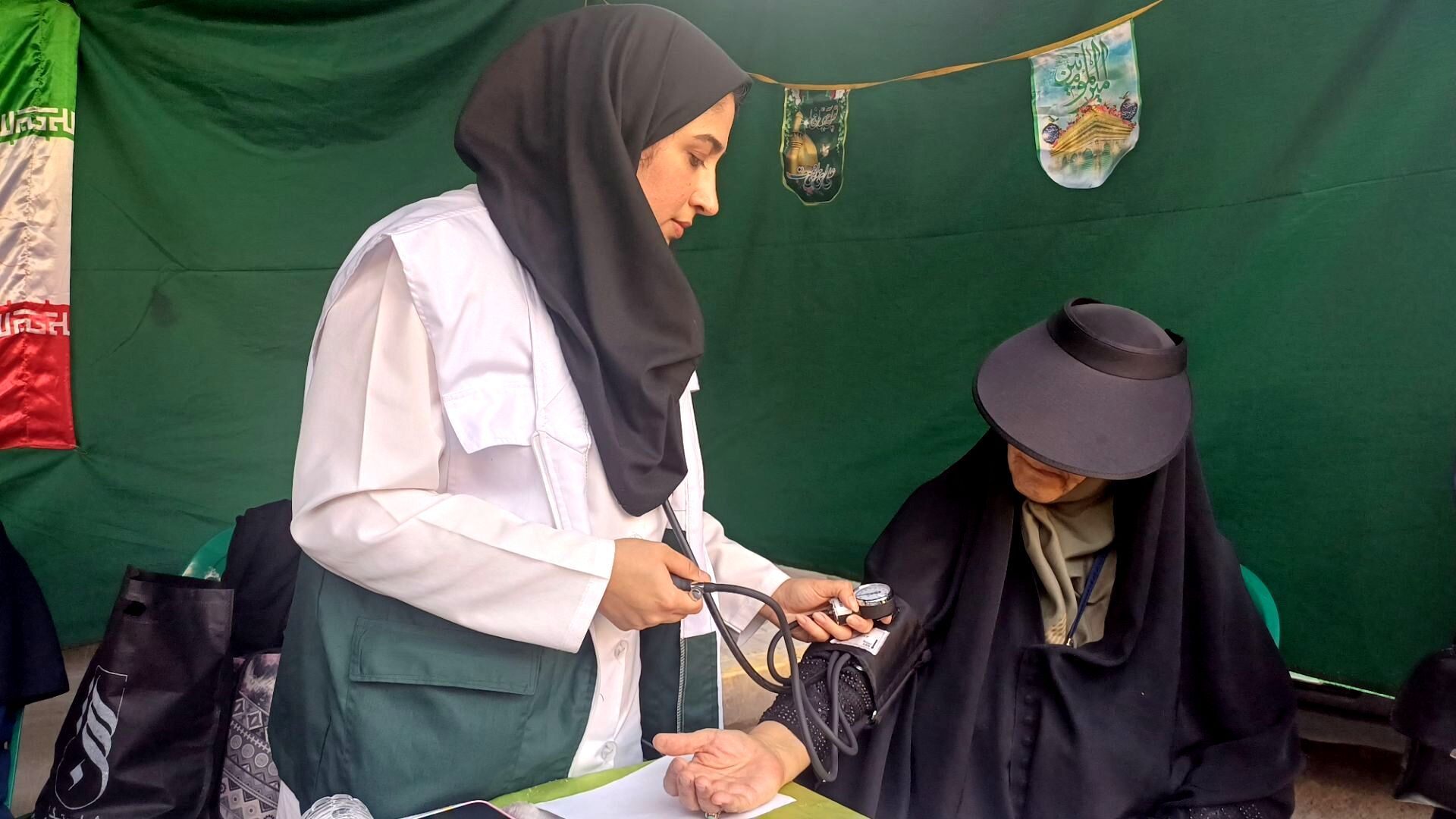 موکب سلامت عید غدیر با هدف ارتقای سلامت جامعه برپا شده است