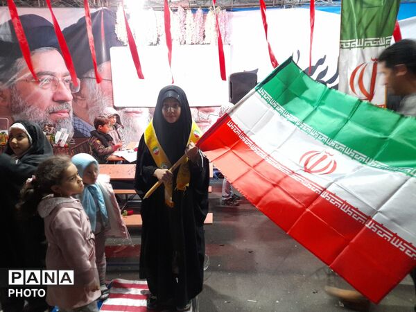 برپایی موکب اداره آموزش و پرورش ناحیه دو کرج در قرار شبانه