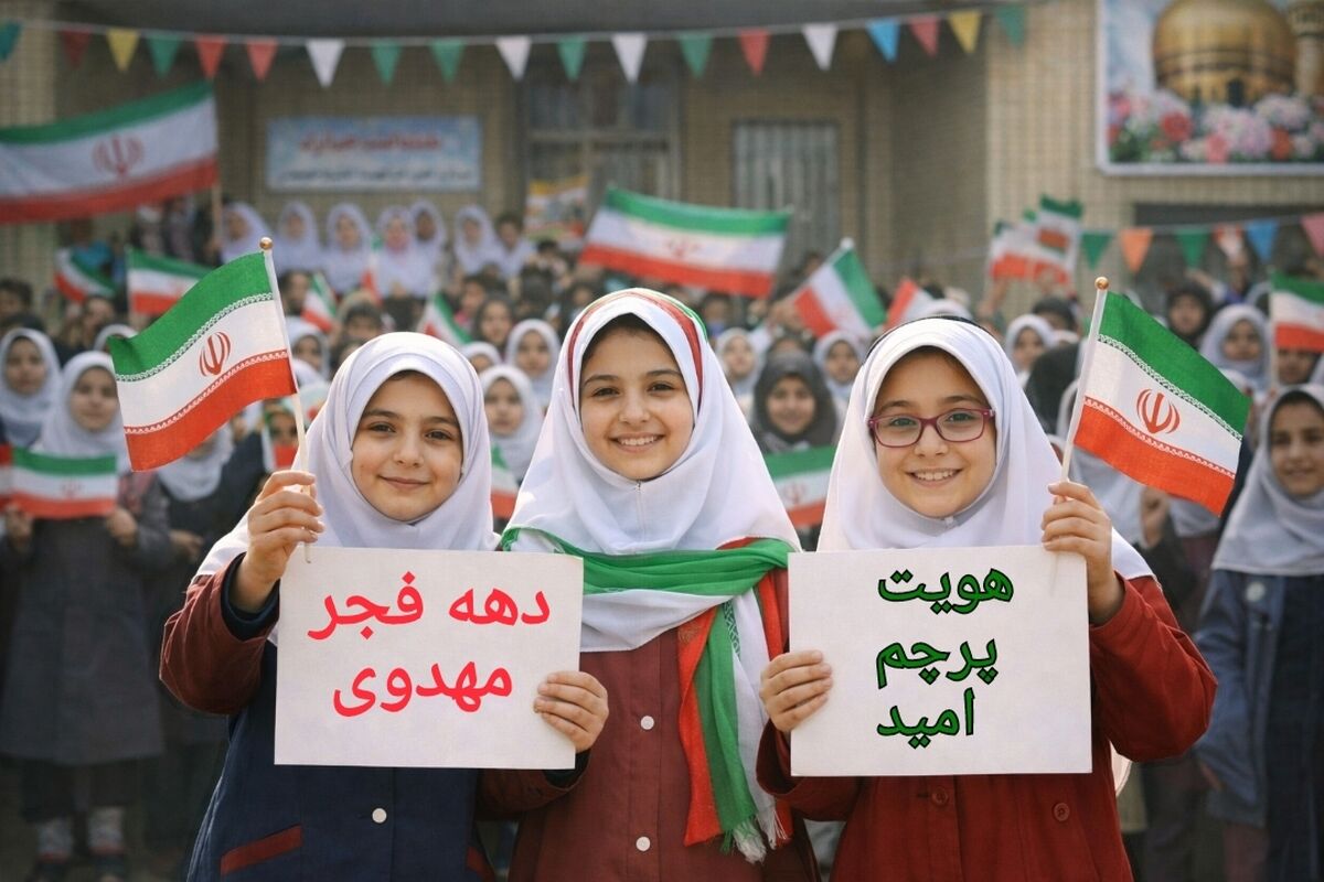  دهه فجر مهدوی در مدارس آذربایجان شرقی با محوریت «پرچم، هویت و امید» برگزار می‌شود