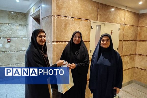 مراسم بدرقه کاروان تیم فوتسال ناحیه دو شهرری به مسابقات برزیل