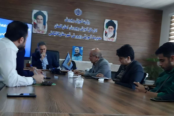 جزئیات جلسع رئیس آموزش و پرورش گالیکش با اصحاب رسانه