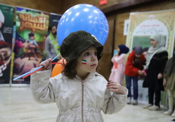 غرفه سازمان دانش آموزی شهر تهران این بار در قلب تجمعات تهران