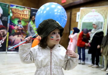 غرفه سازمان دانش آموزی شهر تهران این بار در قلب تجمعات تهران