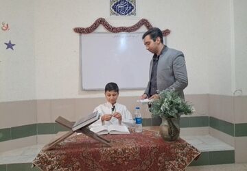 حضور دانش‌آموزان قرآنی در مسابقات قرآن، عترت و نماز مرحله چهارده‌گانه