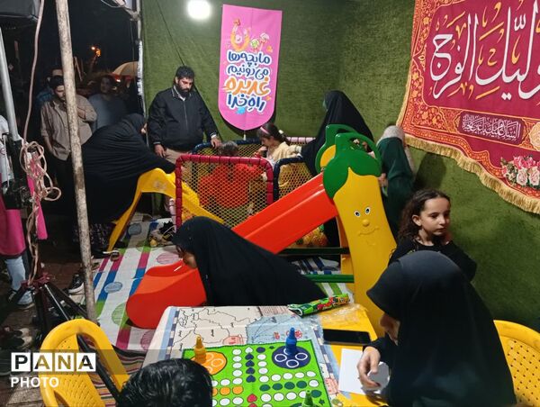 اجتماع باشکوه عاشقان ولایت در جشن چندصد متری عید غدیر شهرستان لاهیجان