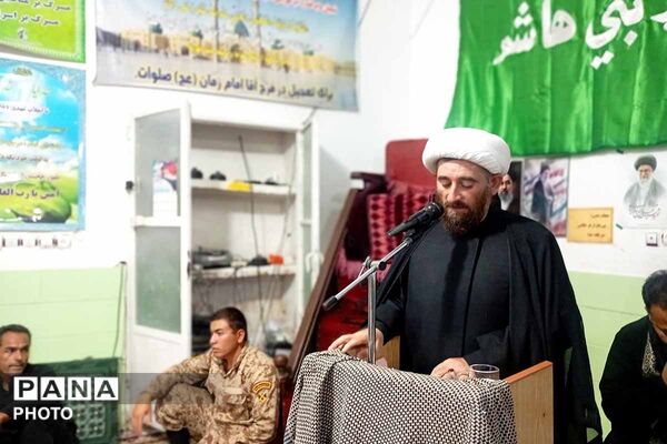 حضور پرشور فرهنگیان و دانش‌آموزان مانه در آیین جاماندگان وداع با امام شهید
