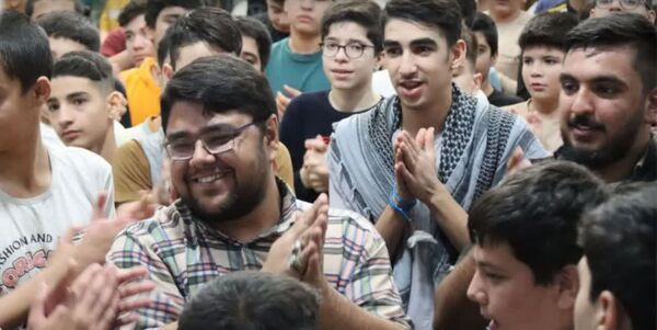 حال و هوای دانش آموزان معتکف در مسجد امام خمینی (ره) جاهد شهر مشهد مقدس 