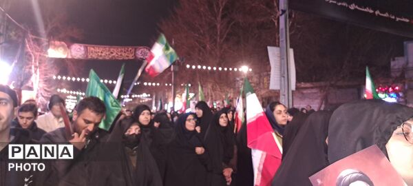 ایستادگی مردم کرج مقابل دشمنان متجاوز آمریکایی_صهیونی