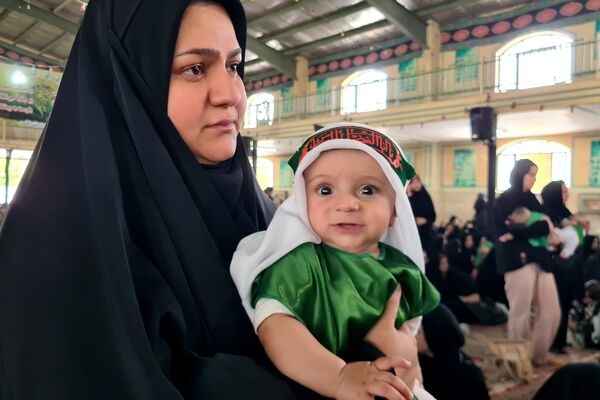 همایش شیرخوارگان حسینی شهرستان آباده