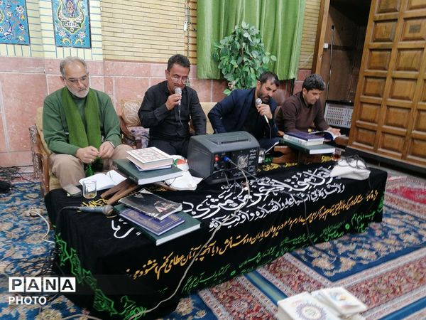 ویژه برنامه احیا و عزاداری سومین شب قدر در حسینیه شهر بار 