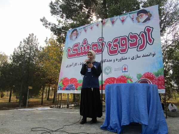 برگزاری دومین روز از اردوی تمشک در اردوگاه فاطمه الزهرا ماهدشت