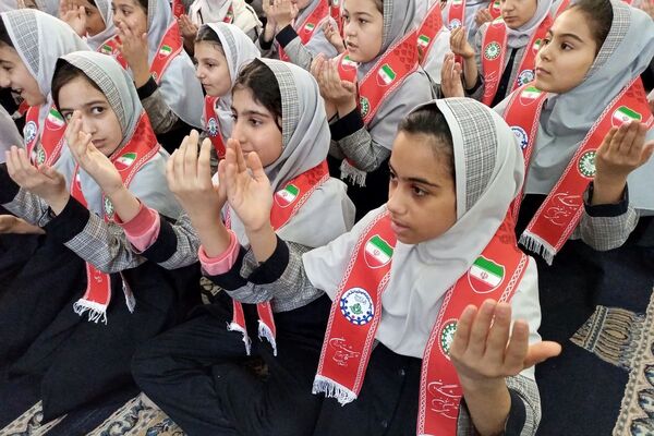 جشن نیمه شعبان در دبستان شهید آقچه‌‍‌لو رباط‌کریم