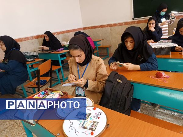 اجرای مسابقات فرهنگی هنری مرحله ی منطقه ای شهرستان ورامین