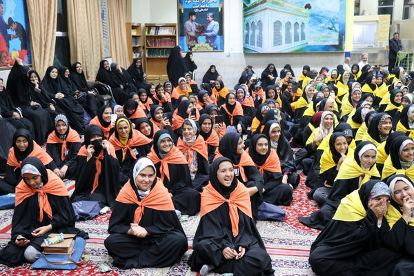افتتاحیه اردوی دختران زیارت اولی استان خراسان رضوی 