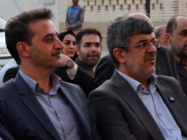 افتتاح هنرستان نساجی شهید ابراهیمی در یزد