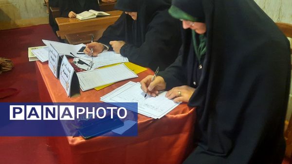 مسابقات قرآن در دارالقرآن امام حسین (ع) ناحیه شش مشهد 