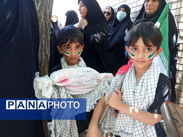 راهپیمایی جمعه نصر و خشم در یاسوج
