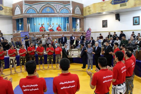 بیست و پنجمین سالگرد یادبود پهلوان یعقوبعلی شورورزی در نیشابور