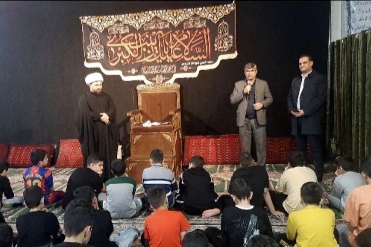 حضور مسئولین شهرستان پردیس در مراسم معنوی اعتکاف 