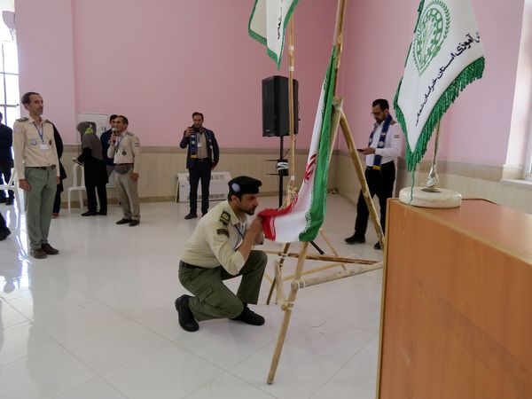 برگزاری اردوی تمشک پسران در اردوگاه شهید چمران بجنورد 