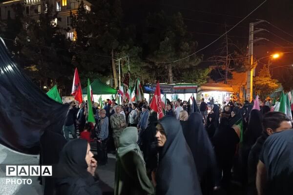 حضور گسترده مردم انقلابی رودهن در تجمعات خودجوش مردمی