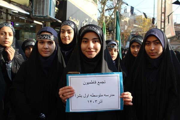 اجتماع دختران فاطمی در فردیس 