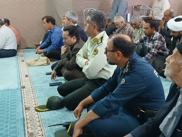 نماز عبادی سیاسی جمعه در شهرستان خلیل‌آباد