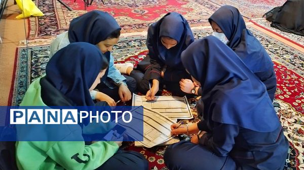 برگزاری لیگ جت دختران در مصلی بقیة اللّٰه شهرستان اشتهارد 