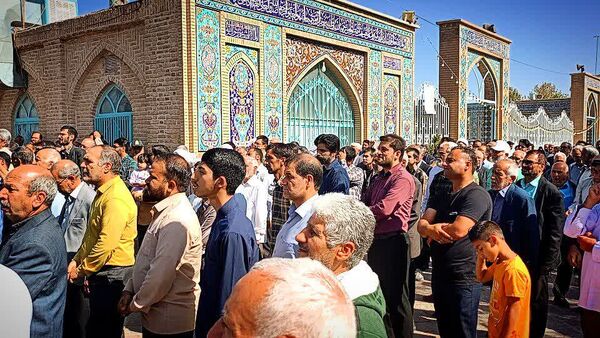 راهپیمایی بشارت نصر در کاشمر 
