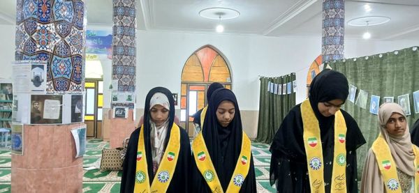 حضور پرشور پیشتازان سیریک در اعتکاف دانش‌آموزی