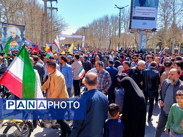 راهپیمایی باشکوه روز قدس در بروجرد